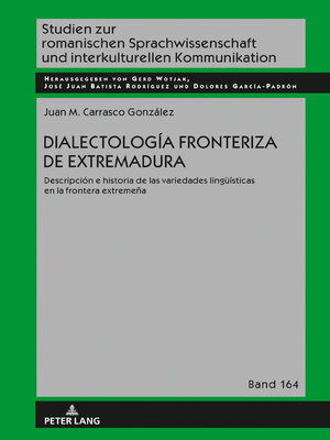 cover image of Dialectología fronteriza de Extremadura